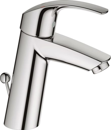 GROHE Eurosmart Wastafelkraan - Medium uitloop - Met trekwaste