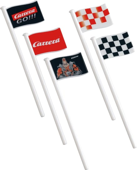 Carrera GO!!! Vlaggen - 10 Stuks - Racebaanonderdeel