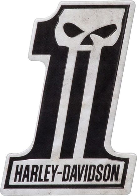 Harley-Davidson #1 Schedel Magneet