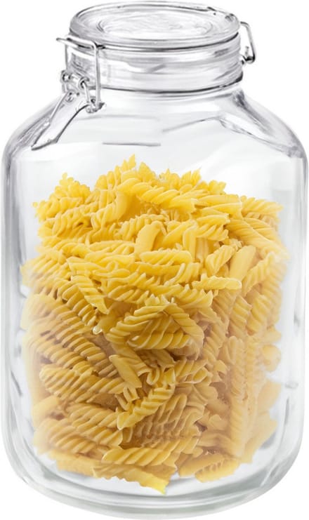 Weckpot/inmaakpot - 5000 ml - glas - beugelsluiting - D17 x H29 cm