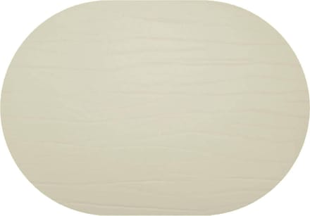 Daff Leatherixx Dumbo Placemat - Leer - Ovaal - 34 x 42 cm - Grigio