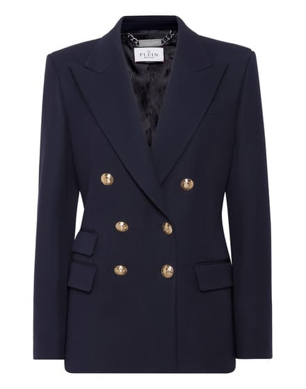 Marine Fit Double-Breasted Blazer Teddy