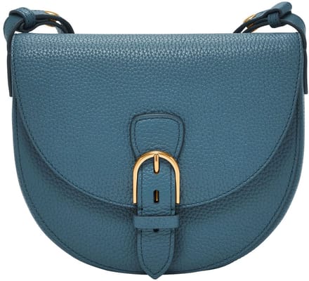 FOSSIL Schoudertas Everleigh Flap Shoulder Bag Drizzle Blauw