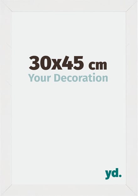 Your Decoration - Fotolijst 30x45 cm - MDF - Wit Hoogglans - Mura