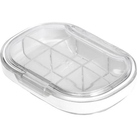 Draagbare Mini Pilendoosje Reis Pillen Dispenser Organizer Huishoudelijk Voedselkwaliteit Afgesloten Opslag wit
