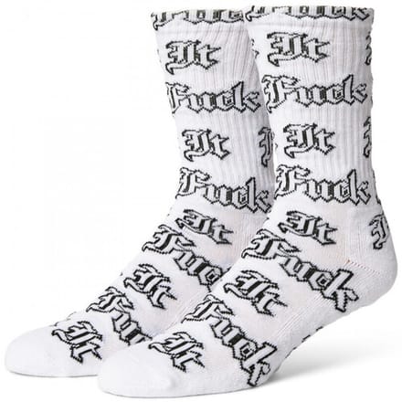 Sokken Huf Socks fuck it old english