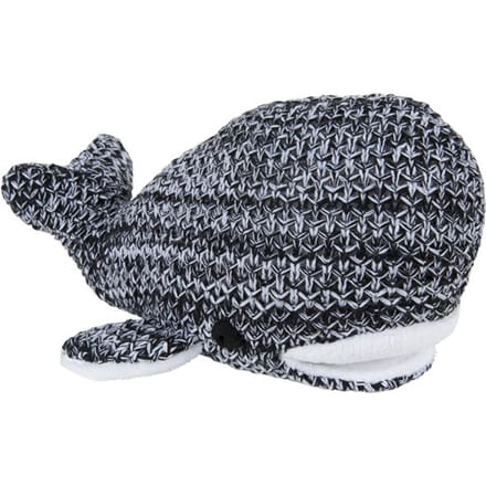 Baby's Only Knuffel walvis River - Knuffeldier - Baby knuffel - Zwart/Wit Mêlee - Baby cadeau