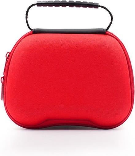 Gadgetpoint - Controller Opberghhoes voor PS5, PlayStation 5 - Performance Gaming Case - Controller Accessoires - Rood
