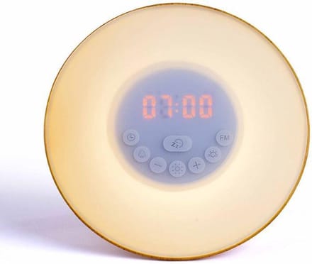 Livoo Alarm clock light with sunrise simulatio  AR139