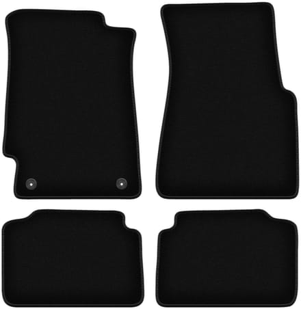 BASIC zwarte veloursmatten voor: Honda Civic V hatchback (1991-1996)