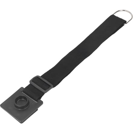 Cello Antislipapparaat Verstelbare Draagbare Cello Riemhouder met D-ring Stopper Dikke Spons black