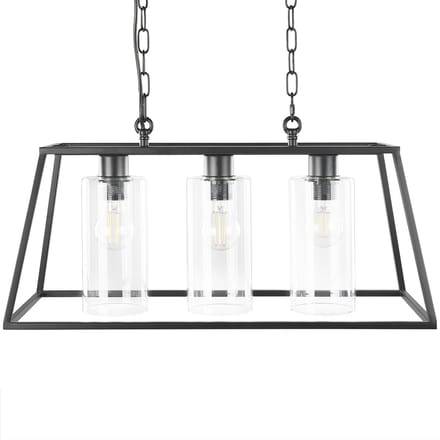 MUGER - Hanglamp - Zwart - IJzer