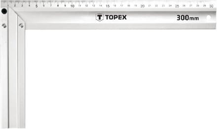 Topex aluminium winkelhaak 350x190mm