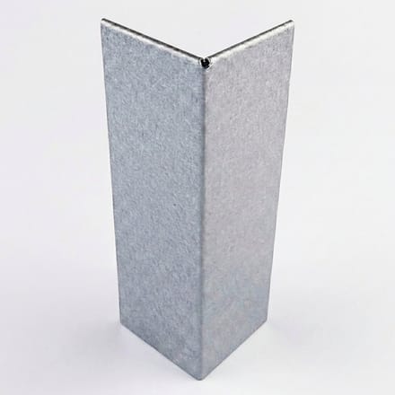 Innogard 6016-003 - Buitenhoek connector - gazonrand 25 cm - zilver