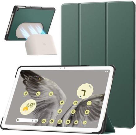Allecto - Google Pixel Tablethoes - Opvouwbaar ontwerp - Donkergroen