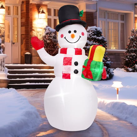 PIPIPOXER- Opblaasbare Sneeuwman - 180cm LED´S - Verlichting