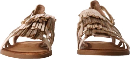 Platte sandalen met bandjes