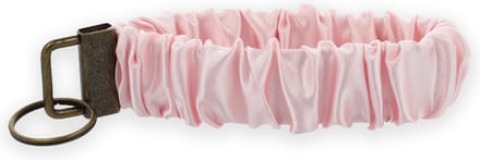 Lajetti Scrunchie Sleutelhanger Lichtroze - Sleutelbos