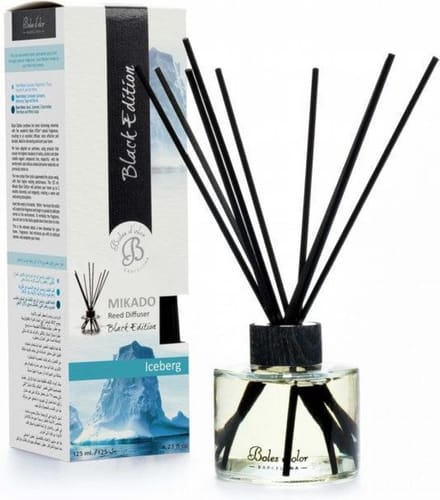 Boles d'olor Black Edition geurstokjes - 125 ml  - Iceberg
