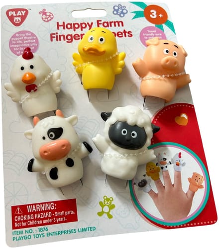 Playgo - Vingerpoppen 2Ass - jonotoys