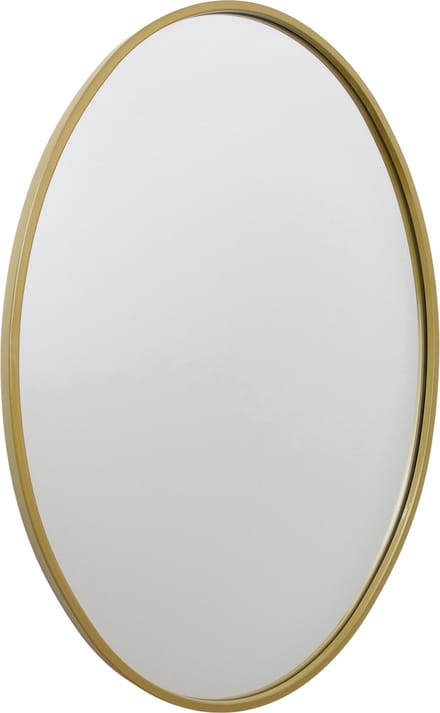 Fragix Boston Spiegel Ovaal - Goud - Metaal - 50x70