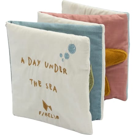 Katoenen kinderboek Fabelab Sea