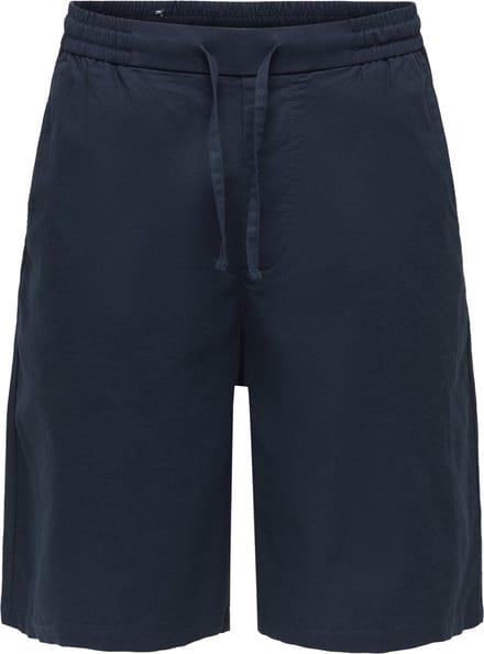 ONLY&SONS - ONSDAVES WIDE COT LIN 0007 SHORTS - Heren - Bermuda shorts