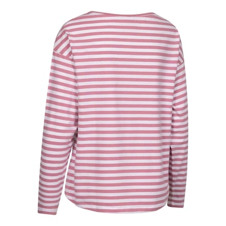 Trespass Dames/Dames Thelma Gestreepte Top (Roze waas)