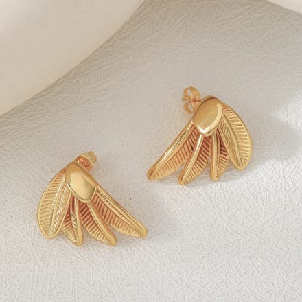 JewelGalerie-Oorbellen-Studs-Statement-Goud