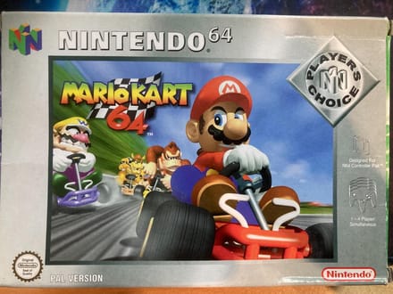 Mario Kart 64 Player's Choice - N64