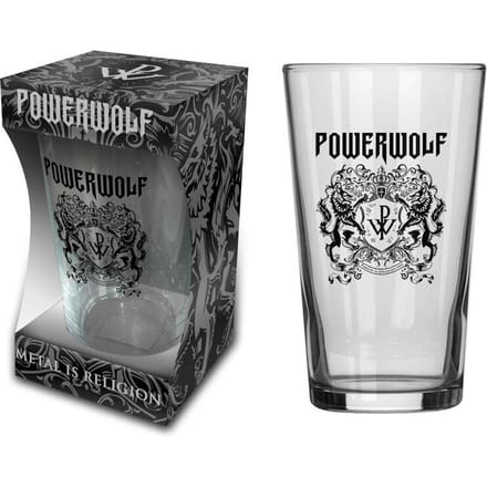 Powerwolf Bierglas - Metal Is Religion - voor Geen - transparant