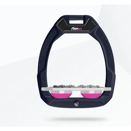 Platte Ultra Grip Veiligheidsbeugels Blauw/Grijs/Roze Flex-On Safe-On