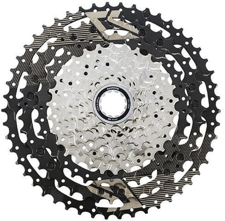 Shimano CS-LG600 Linkglide cassette zilver