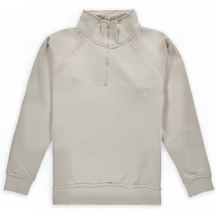 Aspact Ton Sur Ton Logo Zipper Vest Sand Größe: XXL | Pullover Outlet | Unisex | Braun