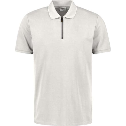 No Excess Polo liquid finished cotton chalk