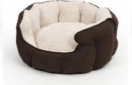 51Degrees North Sheep - Hondenmand - M - Bruin - Ø55 x 25 cm