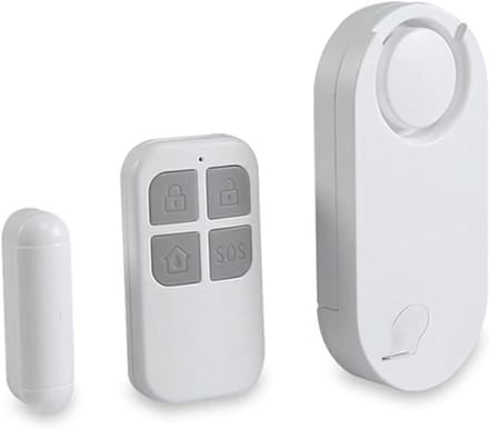 Solidchoice - Draadloze Deuralarm Sensor met Afstandsbediening 130dB