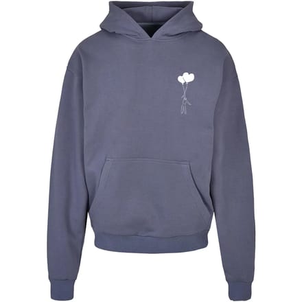 Merchcode - Love In The Air Ultra Heavy Hoodie/trui - M - Blauw