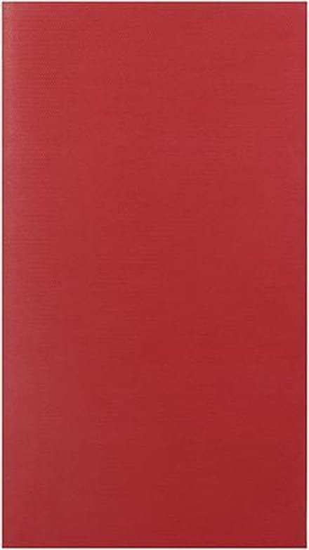 PAPSTAR tafelkleed ´soft selection´, gevouwen,rood
