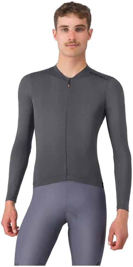 Castelli Espresso 2 Trui Met Lange Mouwen Grijs S Man