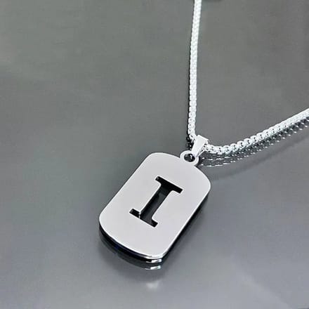 Nivard Ketting - Heren - Staal - Nep zilver - Met Hanger - I