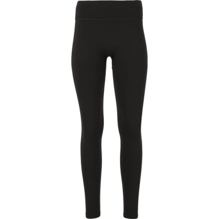 ATHLECIA - luxe w tights - Lange trainingslegging dames - Zwart, wit