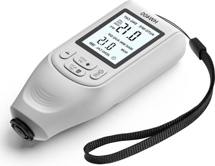 Lakdiktemeter voor auto - Coatingdiktemeter - Identificeert automatisch de mijldikte van de autolak .
