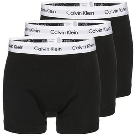 Calvin Klein Trunks Heren Onderbroeken - 3-pack - Zwart