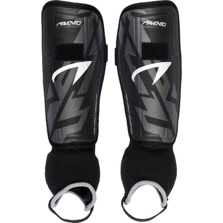 Avento Scheenbeschermers - Pro-Style - Zwart/Zilver - Maat M