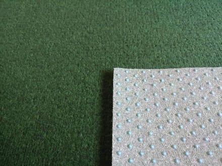 Kunstgras Tapijt Groen Velours Meterware met Drainage - 400x300 cm