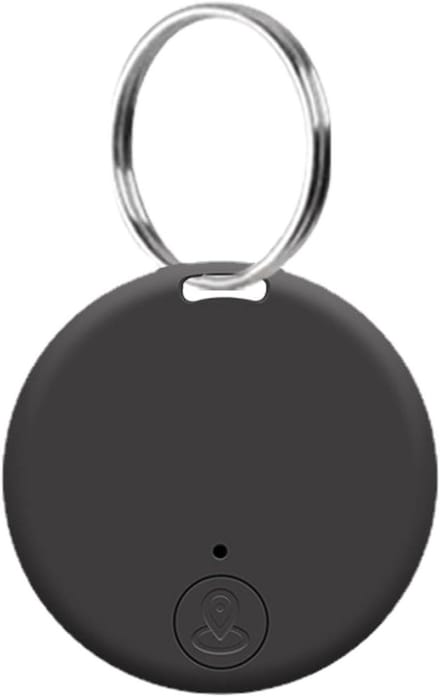 Sleutelvinder Tracker - Mini Tracker Alarm - Objecten Terugvinden - Twee Weg Alarm - 3.8 cm Diameter - Zwart