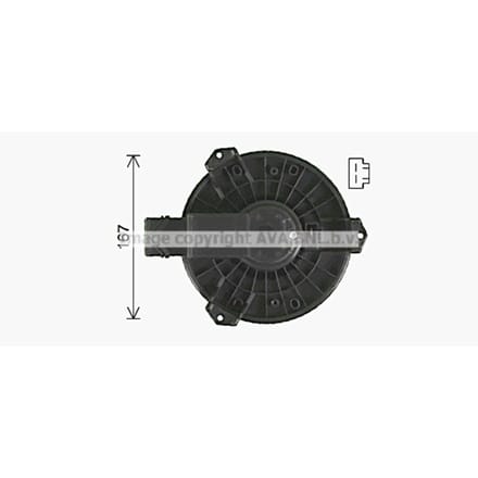 Interieurventilator AVA COOLING HD8327