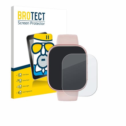 BROTECT - Screenprotector voor Doomixs Smartwatch T7 1.83" - Folie Beschermfolie Beschermglas matte
