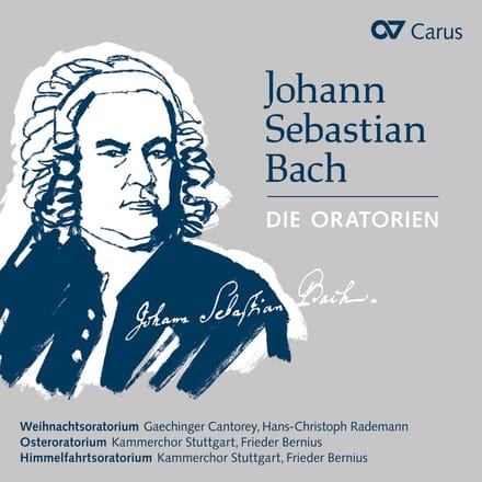 Kammerchor Stuttgart, Frieder Bernius, Gaechinger Cantorey - J.S. Bach: Die Oratorien (3 CD)